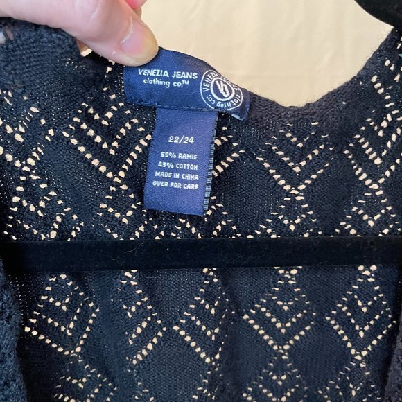 Venezia Tie Frt Sweater - Picture 3 of 3